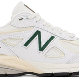 NEW BALANCE Tenis 990v4 'blanco/verde'