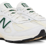 NEW BALANCE Tenis 990v4 'blanco/verde'
