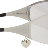 ACNE STUDIOS Lentes Metal Frame 'Plateados'