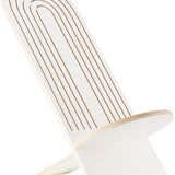 CURVES BY SEAN BROWN Silla Extended Archway 'Blanca'