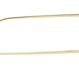 FENDI Lentes Baguette Dorados