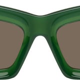 LOEWE Lentes Cateye Beveled en 'Verde'
