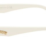 LOEWE Paula's Ibiza Lentes Ovalados Blanco Hueso